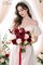 Artificial Flowers Silk Fake Flowers Roses for DIY Wedding Bouquets